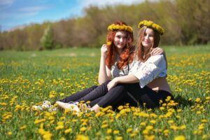 vriendinnen vinden: natuurlijk!